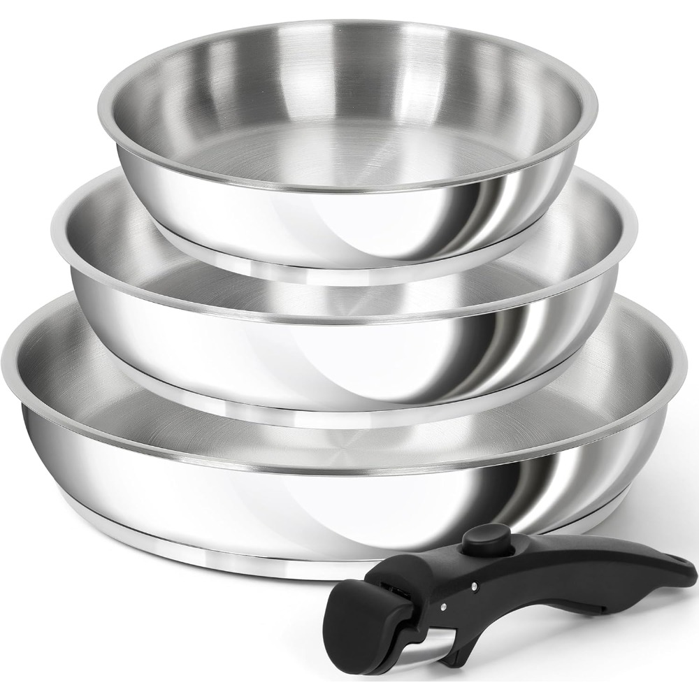 Paella Pan Steel - MICHELANGELO Set di padelle in acciaio