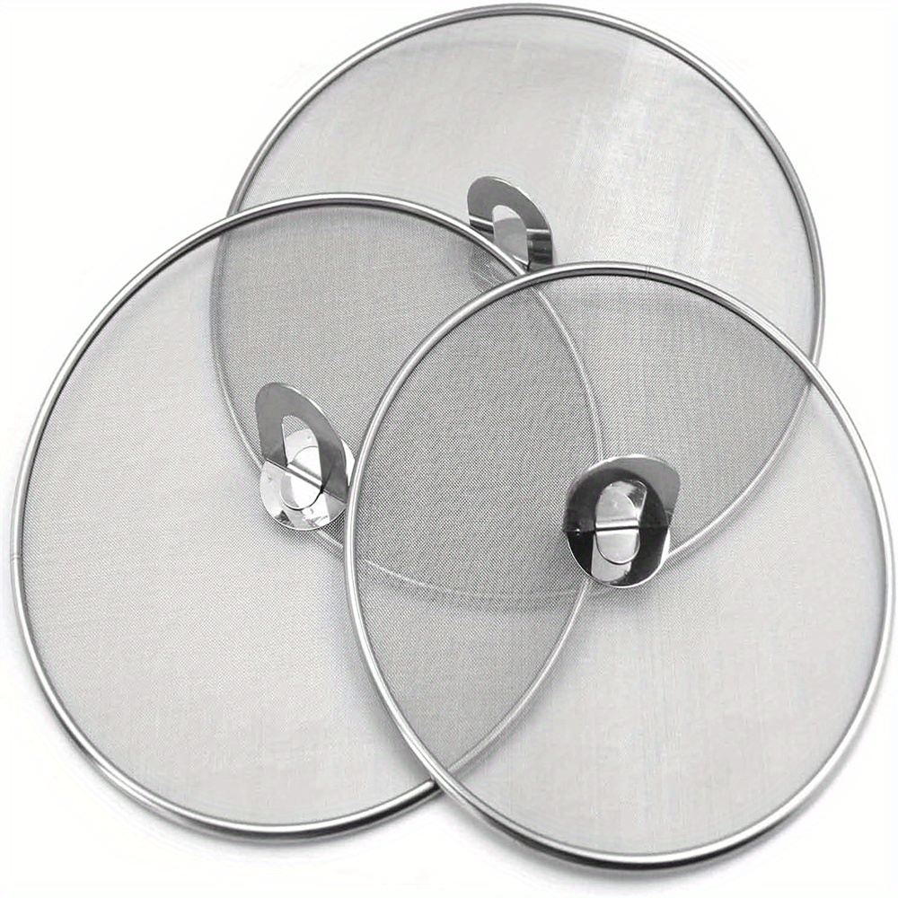 Paella Pan Steel - Schermo antispruzzo da 3 pezzi/pacco per