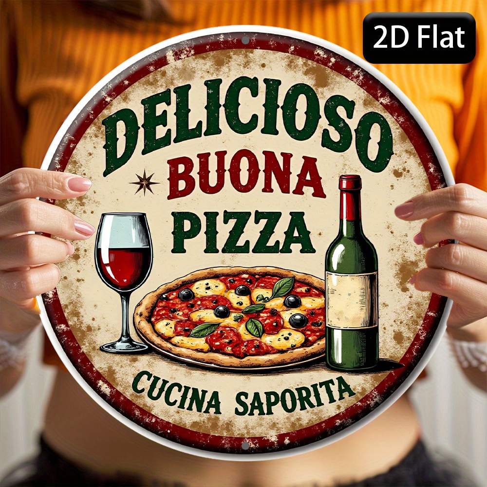 Home Cooking In - Decorazione 2D Piatta, 1 Pezzo, Design
