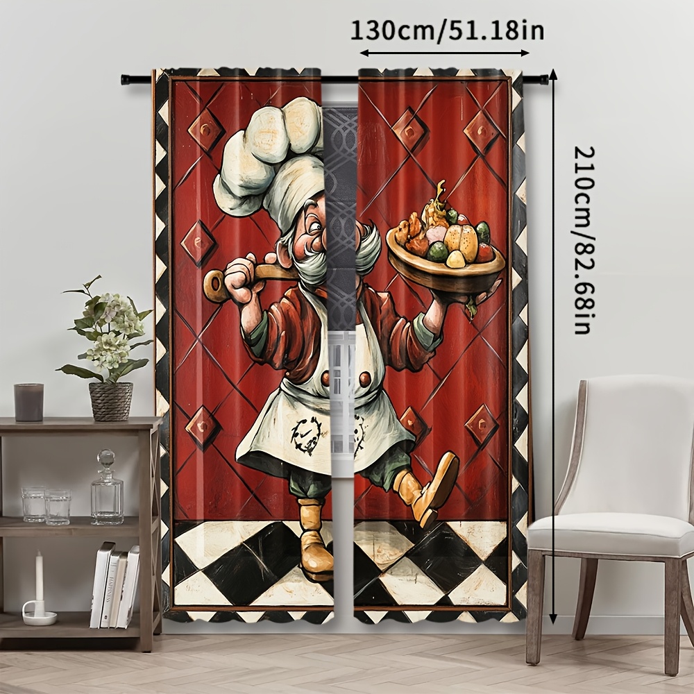 Tende da cucina a tema chef, s - Home Cooking Youtube recensione e prezzo