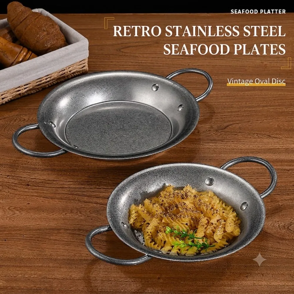 Piatto Ovale Vintage in Acciai - Paella Pan Steel recensione e prezzo