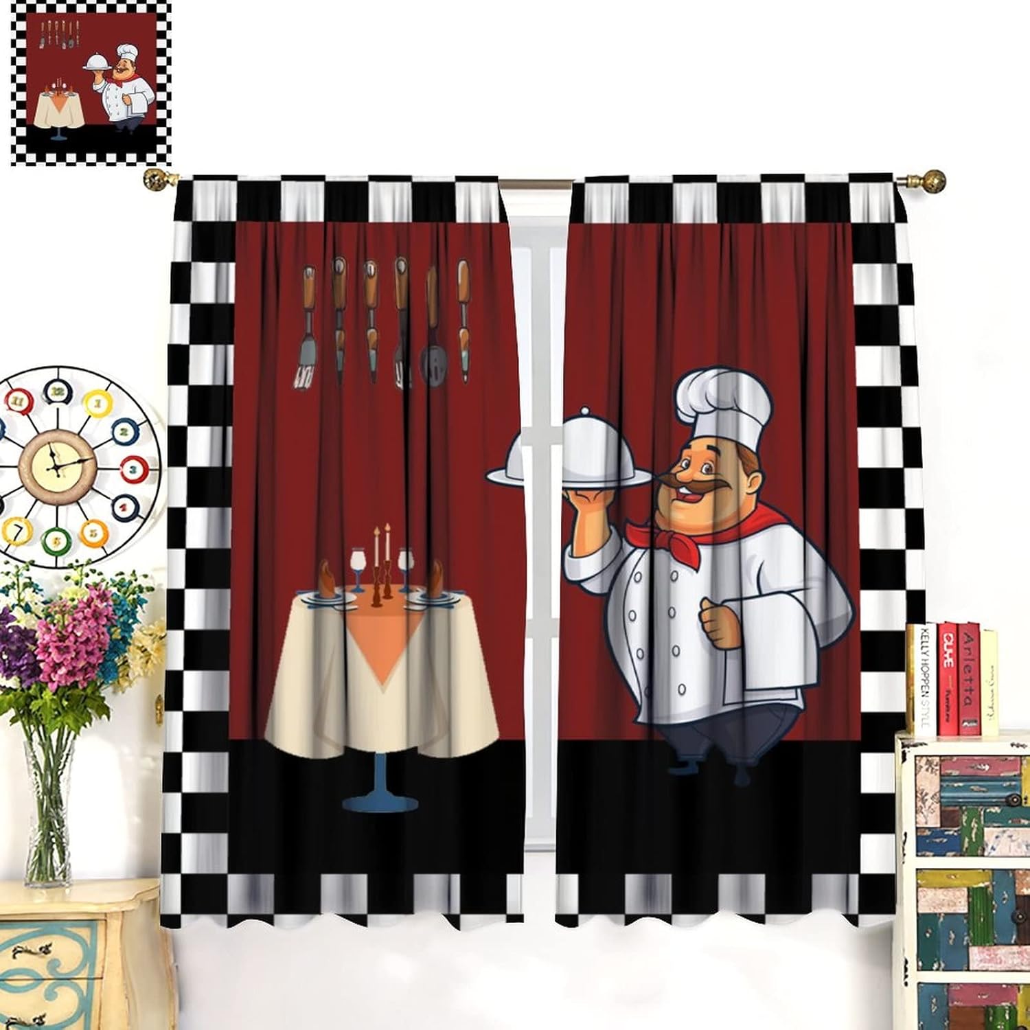 Tende da cucina Fat Chef, tend - Home Cooking Youtube recensione e prezzo