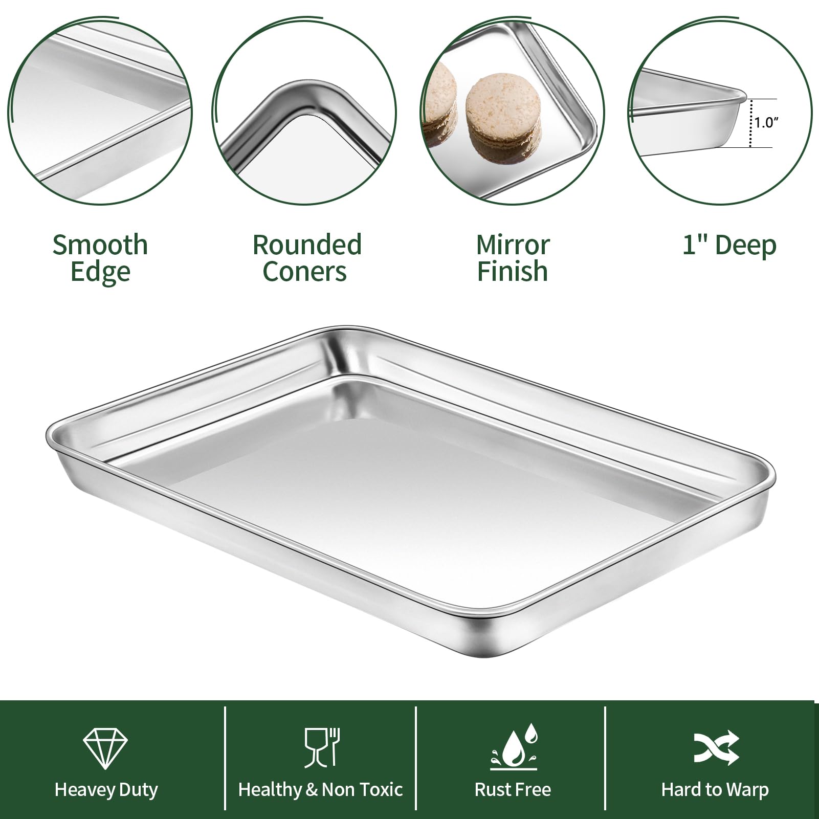 Set di 2 teglie da forno in ac - Paella Pan Steel recensione e prezzo