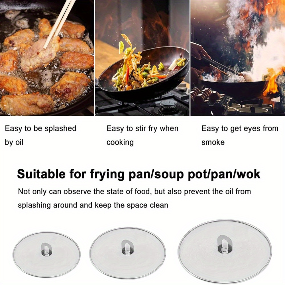 Schermo antispruzzo da 3 pezzi - Paella Pan Steel recensione e prezzo