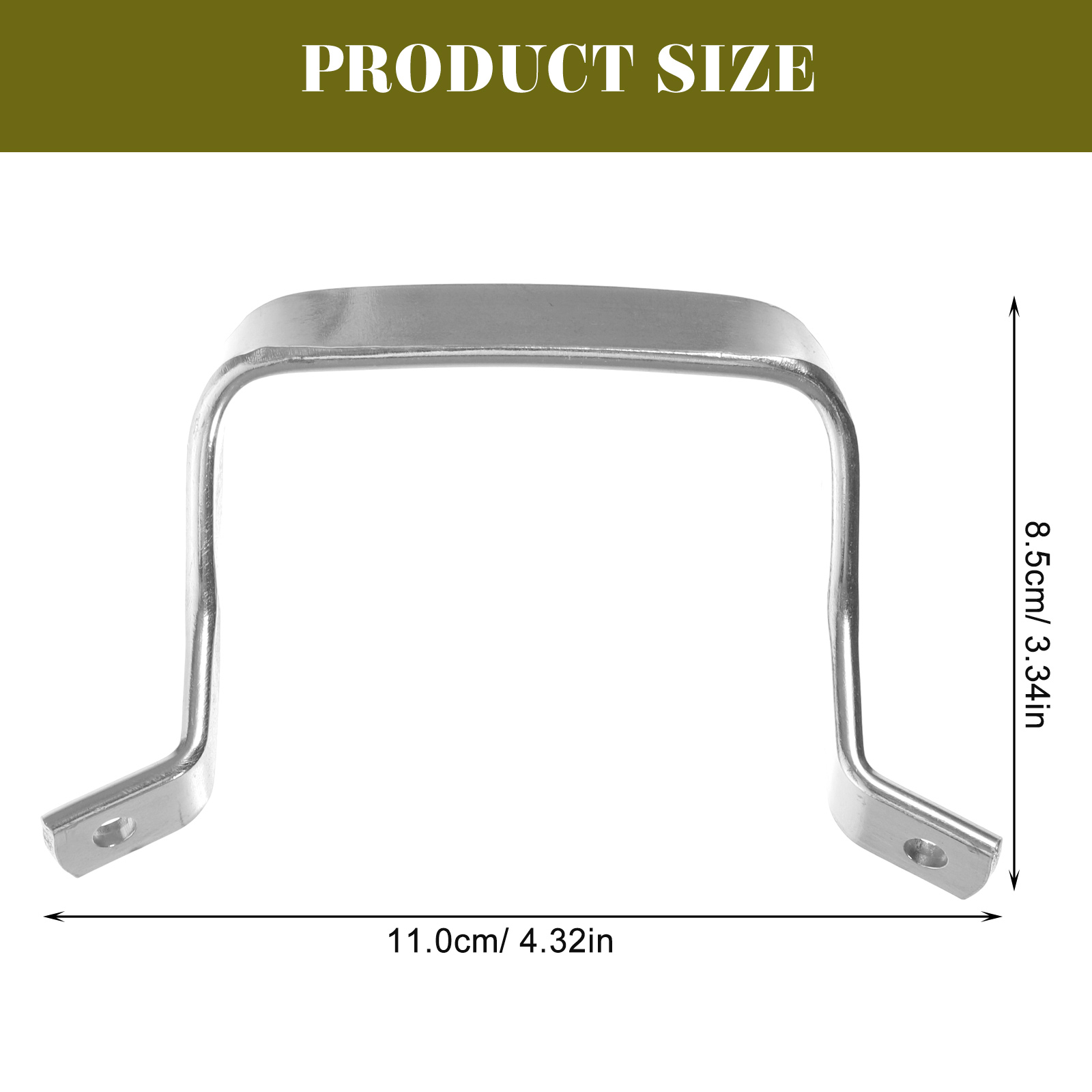 1 set di maniglie laterali per - Paella Pan Steel recensione e prezzo