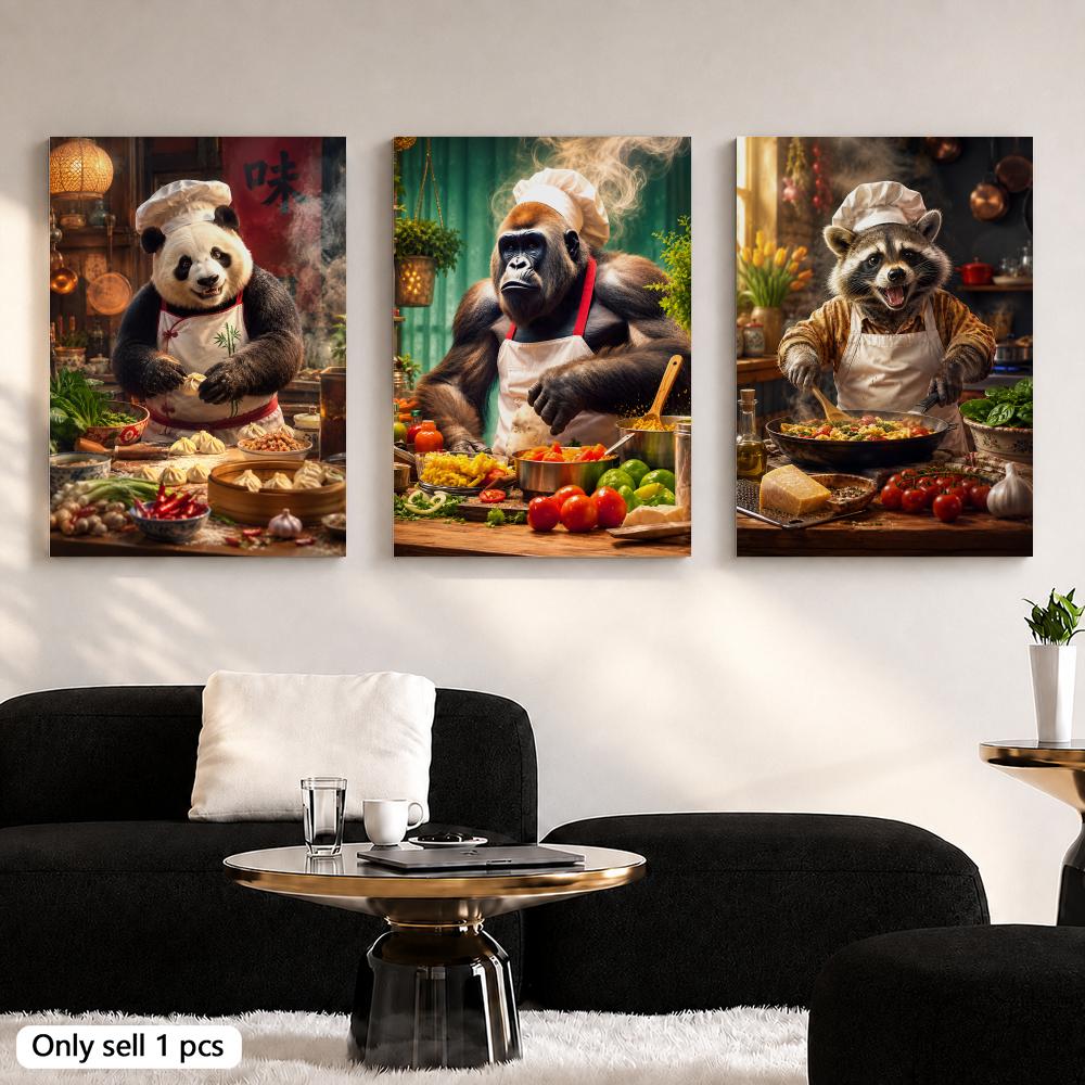 Quadro da Parete con Gorilla i - Home Cooking In recensione e prezzo