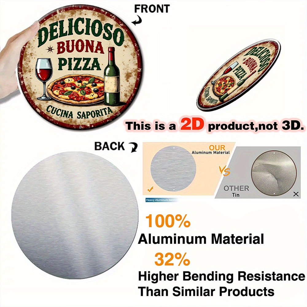 Decorazione 2D Piatta, 1 Pezzo - Home Cooking In recensione e prezzo